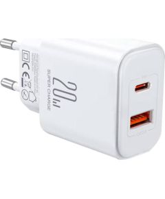 Charger Flash Joyroom  JR-TCF05, (EU) 20W A+C (white)