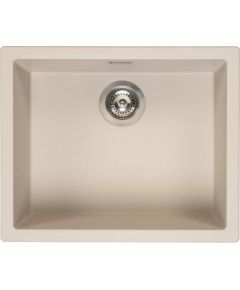 Reginox virtuves izlietne Amsterdam 50, viena bļoda, 560x460 mm, caffe silvery Кухонные раковины