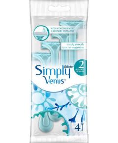 Gillette Simply Venus jednorazowe maszynki do golenia dla kobiet 4szt