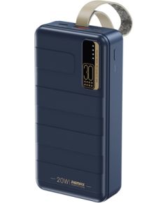OEM REMAX Power Bank 30000mAh RPP-506 Noah - USB + Type C - PD 20W QC 22,5W blue