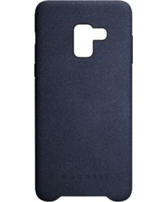 Bugatti Porto Ultrasuede Case Apvalks Priekš Samsung A530 Galaxy A8 (2018) Tumši Zils (EU Blister)