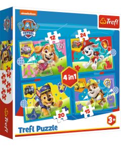 TREFL PAW PATROL Комплект пазлов 4в1 Paw Patrol