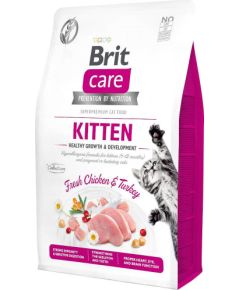 BRIT Care Kitten Fresh Chicken with Turkey - dry cat food - 2 kg