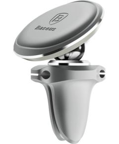 Gravity car mount for air vent Baseus (silver)