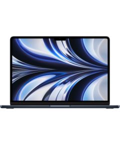 Apple MacBook Air 2022 Retina 13" - M2 / 8GB / 512GB SSD - MIDNIGHT (Atjaunināts, stāvoklis kā jauns)