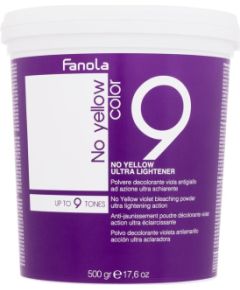 Fanola No Yellow / Color 9 Ultra Lightener 500g