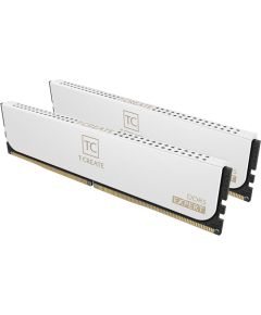 Team Group DDR5 - 32GB - 6400 - CL - 32 (2x 16 GB) dual kit, RAM (white, CTCWD532G6400HC32ADC01, AMD EXPO)