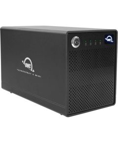 OWC ThunderBay 4 mini, drive enclosure (black, Professional Grade 4-Drive HDD/SSD Thunderbolt 3 Enclosure)