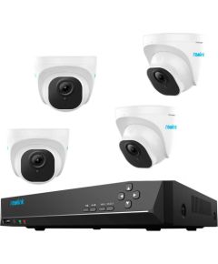 Reolink NVS8-5KD4-A, set (1x RLN8-410 NVR, 4x PoE Reolink dome cameras (10 MP))