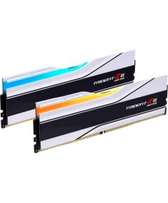 G.Skill DDR5 - 48GB - 6400 - CL - 32 (2x 24 GB) dual kit, RAM (white, F5-6400J3239F24GX2-TZ5NRW, Trident Z5 NEO RGB, AMD EXPO)