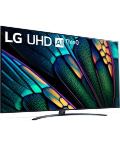 LG 86UR81006LA, LED television - 86 - black, UltraHD/4K, HDR, triple tuner