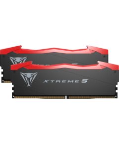 Patriot DDR5 - 48GB - 7600 - CL - 36 (2x 24 GB) dual kit, RAM (black, PVX548G76C36K, Viper Elite 5 RGB, INTEL XMP)