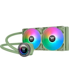 Thermaltake TH280 V2 ARGB Sync All-In-One Liquid Cooler Matcha Green, water cooling (olive green)