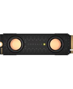 Corsair MP700 PRO 2 TB Hydro X Series, SSD (PCIe 5.0 x4 | NVMe 2.0 | M.2 2280, with water cooling block) SSD Cietie Diski (Solid state drive)