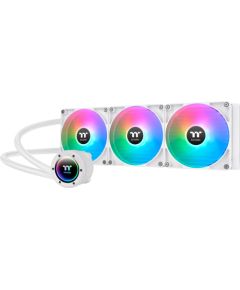 Thermaltake TH420 V2 ARGB Sync All-In-One Liquid Cooler Snow Edition, water cooling (white)