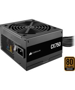 Corsair CX750 750W, PC power supply (black, 3x PCIe, 750 watts)