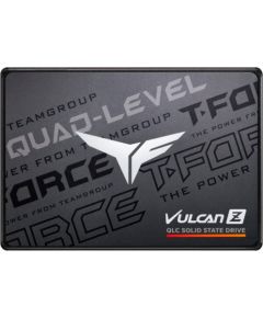 Team Group VULCAN Z QLC 2 TB, SSD (black/grey, SATA 6 Gb/s, 2.5)