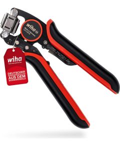 Wiha Automatic crimping tool, crimping pliers (black/red, 0.08 to 16mm)