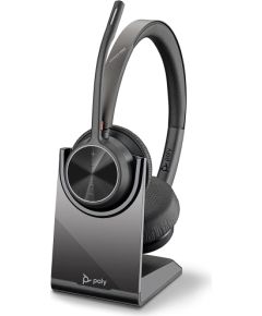 Plantronics Voyager 4320 UC USB-A Stereo CS - with Charge Stand