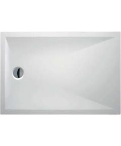 dušas paliktnis Marmo Neo Square, 800x900 mm, h=30, balta akmens masas Dušas vanniņas