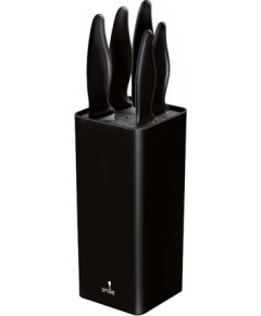 Smile SNS-6 6-piece block knife set black