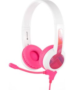 Buddy Toys Wired headphones for kids BuddyPhones School+ (pink)