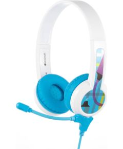Buddy Toys Wired headphones for kids BuddyPhones School+ (blue)