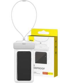 Waterproof phone case Baseus AquaGlide (white)