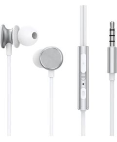 Joyroom Wired Earphones JR-EW03, Half in Ear (Silver)