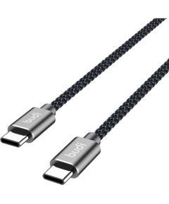USB-C to USB-C Cable Budi 65W 1,5m (black)
