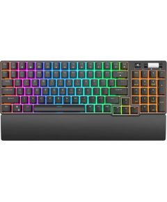 Wireless mechanical keyboard Royal Kludge RK96 RGB, Red switch (black) Клавиатуры