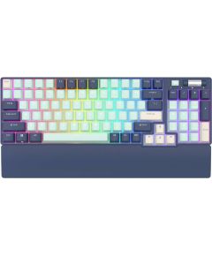 Mechanical keyboard Royal Kludge RK96 RGB, brown switch (blue)