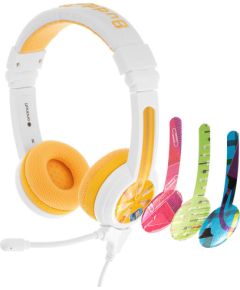 Buddy Toys Wired headphones for kids BuddyPhones School+ (yellow)