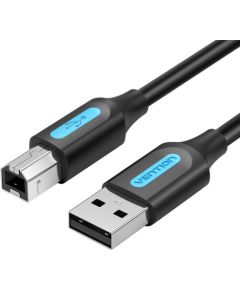 Cable USB 2.0 A to B Vention COQBD 2m (black)