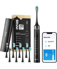 Bitvae Sonic toothbrush with app, tips set and travel etui S2 (black) Elektriskās zobu birstes, irigatori