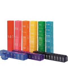 Fraction Tower Equivalency Cubes Learning Resources LER 2509