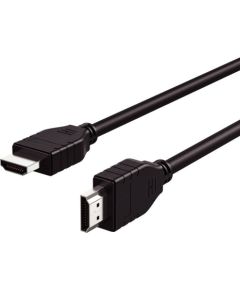 HDMI to HDMI 2.0 PVC RayCue cable, 2m (black)