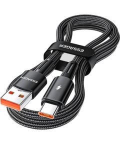 USB-A to USB-C 120W Cable Essager 2m (black)