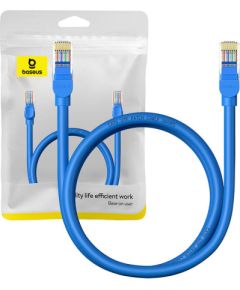 Round Cable Baseus Ethernet RJ45, Cat.6, 1m (blue)