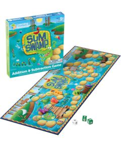Matematyczna gra planszowa Sum Swamp Learning Resources LER 5052