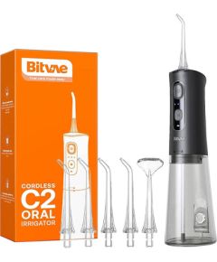 Water flosser with nozzles set Bitvae C2 (black)