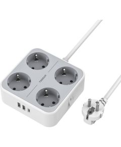 TESSAN Power strip TS-302-C-GR