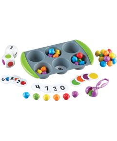 Mini Muffin Match Up Math Activity Set Learning Resources  LER 5556