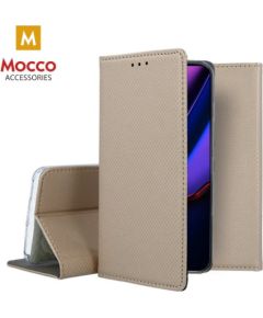 Mocco Smart Magnet Book Case Grāmatveida Maks Telefonam Apple iPhone 11 Zeltains