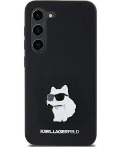 Karl Lagerfeld Samsung  Galaxy A35 A356 hardcase Silicone Choupette Metal Pin Black