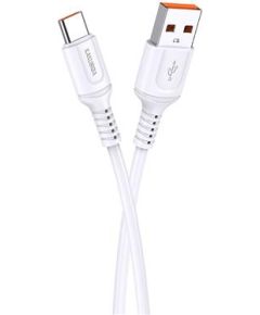 KAKUSIGA KSC-805 USB-A -> USB-C uzlādes kabelis 15W | 3A | 100 cm balts
