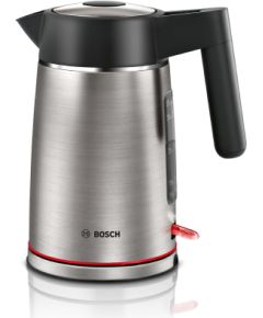 Bosch kettle MyMoment TWK6M480 (stainless steel/black, 2,400 watts, 1.7 liters)