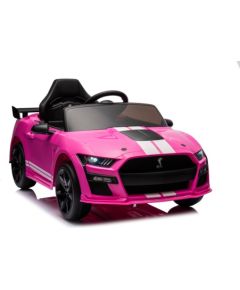 Lean Cars Battery-operated vehicle Ford Mustang GT500 Shelby Pink