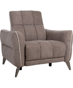 Recliner armchair CATHY, light brown