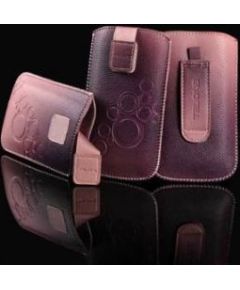 iLike Universal  Leather Pocket Case M Dark Pink